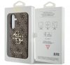 Guess 4G Big Metal Logo Samsung Galaxy A55 hátlap tok, barna, CSA554GMGBR