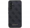 Guess 4G Metal Gold Logo Samsung Galaxy A35 hátlap tok, fekete, GUOHCSA35G4GFGR