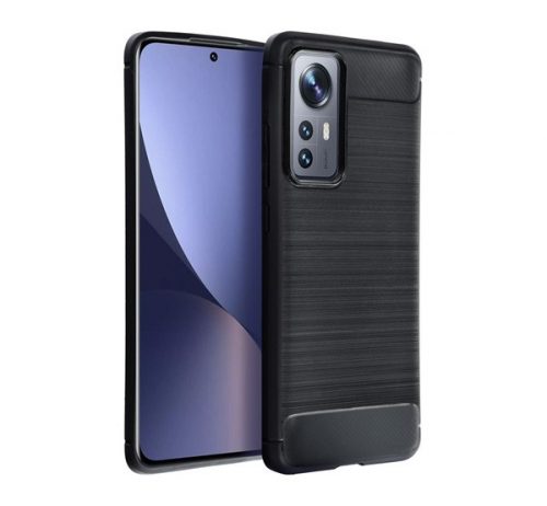 Forcell Carbon Xiaomi 13 Lite szilikon tok, fekete