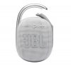 JBL Clip 4 hordozható bluetooth hangszóró, 5W, fehér JBLCLIP4WHT