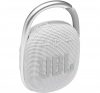 JBL Clip 4 hordozható bluetooth hangszóró, 5W, fehér JBLCLIP4WHT