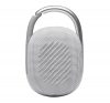 JBL Clip 4 hordozható bluetooth hangszóró, 5W, fehér JBLCLIP4WHT