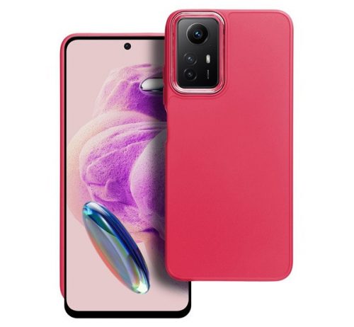 Frame Xiaomi Redmi Note 12S közepesen ütésálló tok kameravédő kerettel, magenta