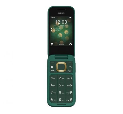 Nokia 2660 Flip 4G Dual SIM, zöld