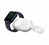 Forcell F-energy Mini Apple watch kompatibilis vezeték nélküli töltő / power bank, fehér (1A 2,5W/1200 mAh)