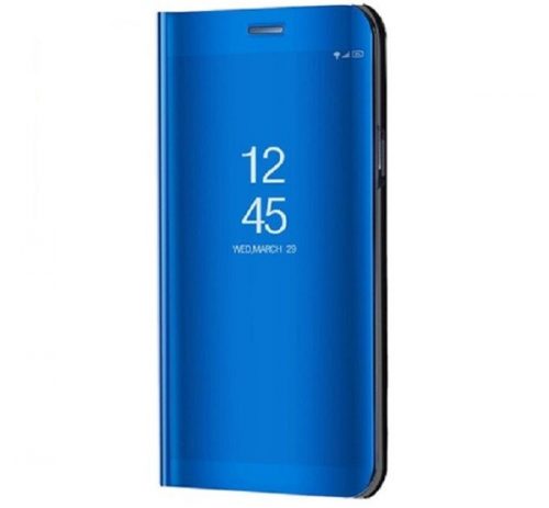 Huawei Honor 90 Lite, Oldalra nyíló tok, hívás mutatóval, Smart View Cover, kék (utángyártott)