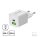 Cellect PD30W QC3.0 hálózati töltő adapter USB + Type-C (MTCB-PD30W-W), 18W, fehér