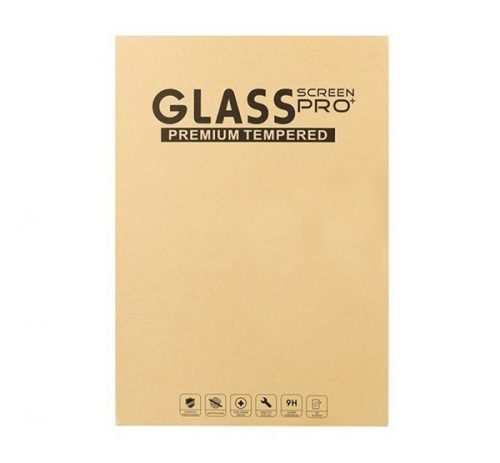 Apple iPad Pro 13 (2024), Kijelzővédő fólia, ütésálló fólia, Tempered Glass (edzett üveg), Clear