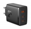 Baseus OS-Cube Pro töltő 2xUSB Type-C + USB, 65W, fekete