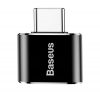 Baseus USB-USB Type-C 2.4A adapter, fekete