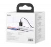 Baseus Super Si USB Type-C gyorstöltő 1 m-es USB Type-C-Lightning kábellel, 20W, fekete