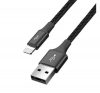 Baseus Fast 4in1 töltő- és adatkábel USB / 2x Type-C / Lightning / MicroUSB 3,5A, 1.2 m, fekete