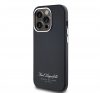 Karl Lagerfeld Grained PU Hotel RSG iPhone 14 Pro Max hátlap tok, fekete