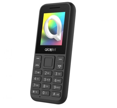 Alcatel 1068D Dual Sim nyomógombos mobiltelefon, fekete