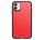 Mobilfox Apple iPhone 12 full-shock 2.0 hátlap tok, Fire Red