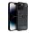 Forcell Carbon Apple iPhone 16 szilikon tok, fekete