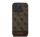 Guess 4G Bottom Stripe Apple iPhone 16 Pro hátlap tok, barna GUHCP16LG4GLBR