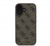 Guess 4G Classic Apple iPhone 16 hátlap tok, barna GUHCP16SG4GFBR