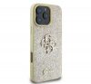 Guess Fixed Glitter Big 4G Apple iPhone 16 Pro Max hátlap tok, arany 