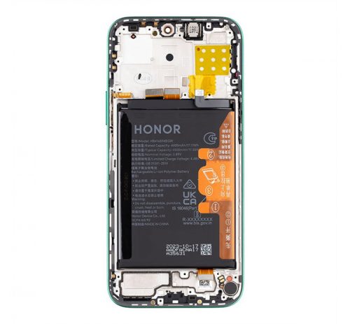 Honor X8b gyári LCD kijelző kerettel, zöld (Service Pack)