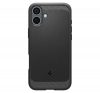 Spigen Rugged Armor MagFit Apple iPhone 16 Matte Black tok, fekete ACS08214