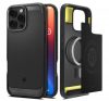 Spigen Rugged Armor MagFit Apple iPhone 16 Pro Max Matte Black tok, fekete ACS07986