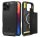 Spigen Rugged Armor MagFit Apple iPhone 16 Pro Max Matte Black tok, fekete ACS07986