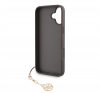 Guess 4G Charm Apple iPhone 16 Plus Tone on Tone hátlap tok, barna