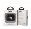 Karl Lagerfeld PU Embossed Karl Head Apple AirPods Pro 2 tok, fekete