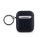 Karl Lagerfeld PU Embossed Karl Head Apple AirPods 1/2 tok, fekete