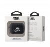 Karl Lagerfeld PU Embossed Karl and Choupette Heads Apple AirPods Pro 2 tok, fekete