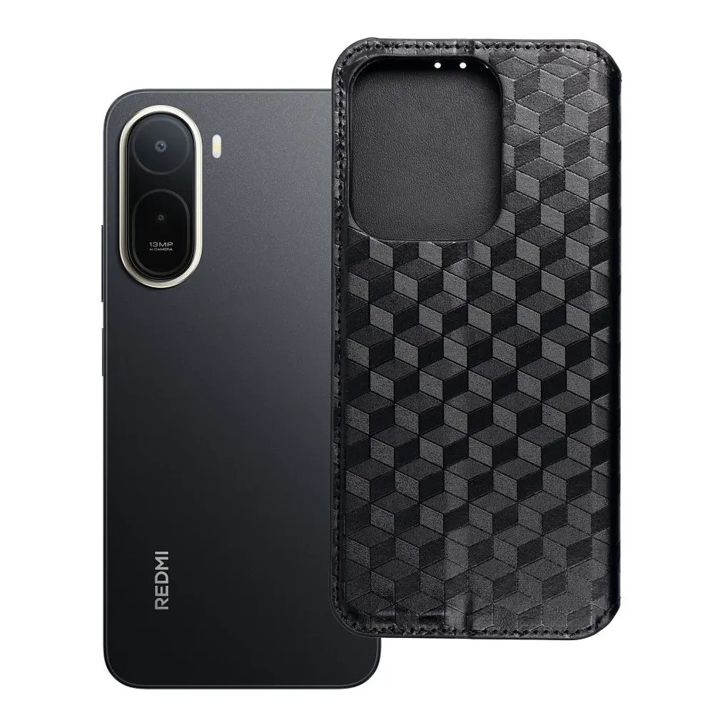 Cubic Book Xiaomi Redmi A7 Pro flip tok, fekete