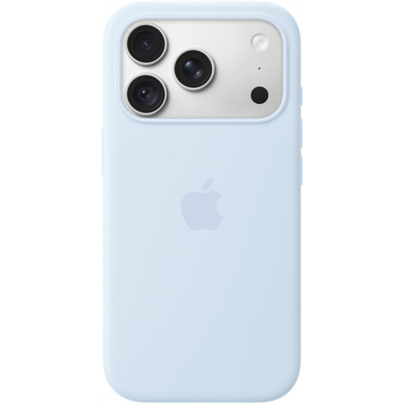 Apple iPhone 18 Pro gyári szilikon tok, MagSafe, világoskék MK8X4ZM/A